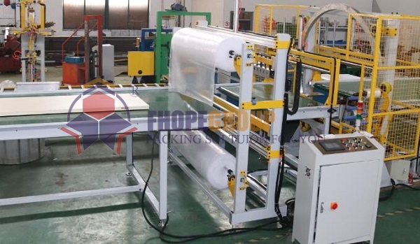 bubble film wrapping machine